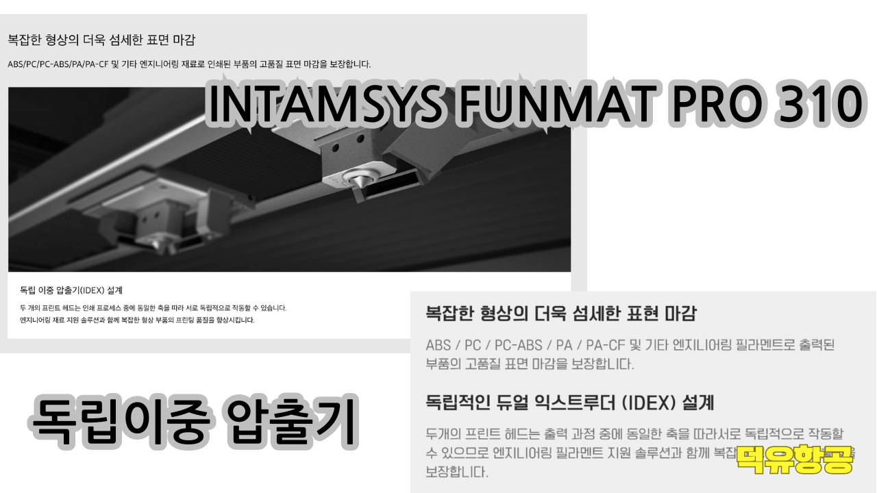 INTAMSYS FUNMAT PRO 310 IDEX