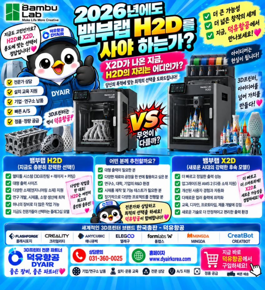 2026년에도 뱀부랩 H2D를 아직도 구매할 이유가 있나요?
